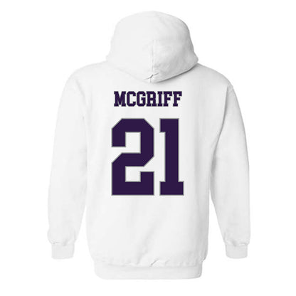 Kansas State - NCAA Men's Basketball : Khamari McGriff - Classic Shersey Hooded Sweatshirt-1