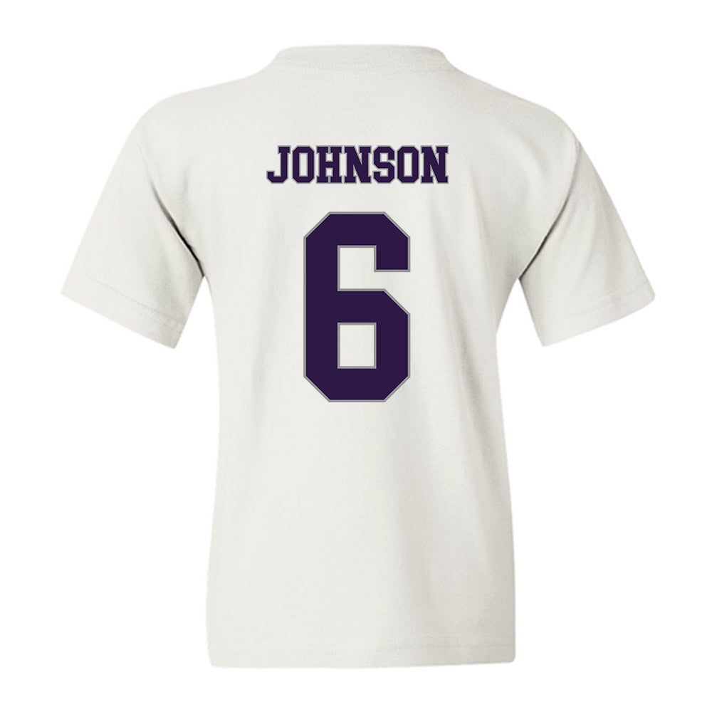 Kansas State - NCAA Men's Basketball : Marcus Johnson - Classic Shersey Youth T-Shirt-1