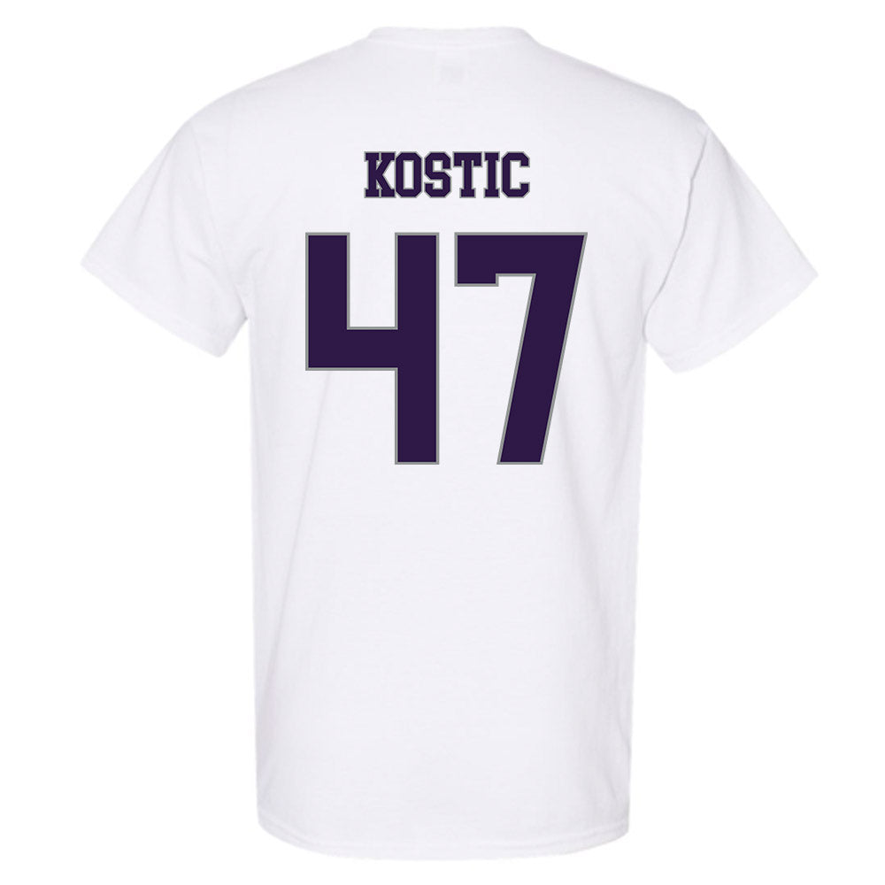 Kansas State - NCAA Men's Basketball : Andrej Kostic - Classic Shersey T-Shirt-1