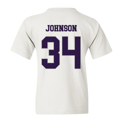Kansas State - NCAA Men's Basketball : Nate Johnson - Classic Shersey Youth T-Shirt-1