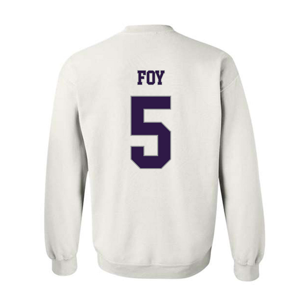 Kansas State - NCAA Women's Basketball : Aniya' Foy - Classic Shersey Crewneck Sweatshirt-1