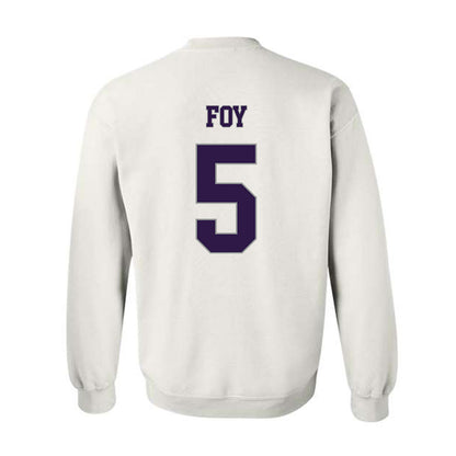 Kansas State - NCAA Women's Basketball : Aniya' Foy - Classic Shersey Crewneck Sweatshirt-1