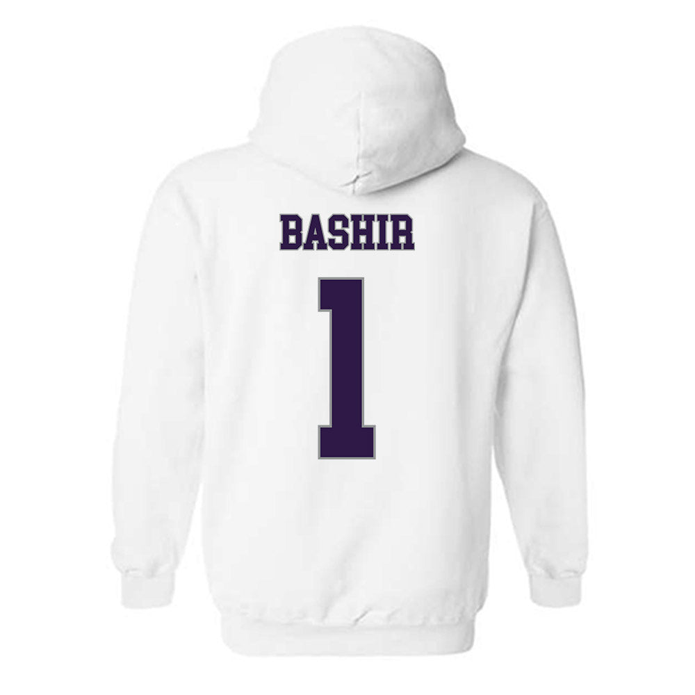 Kansas State - NCAA Men's Basketball : Abdi Bashir - Classic Shersey Hooded Sweatshirt-1