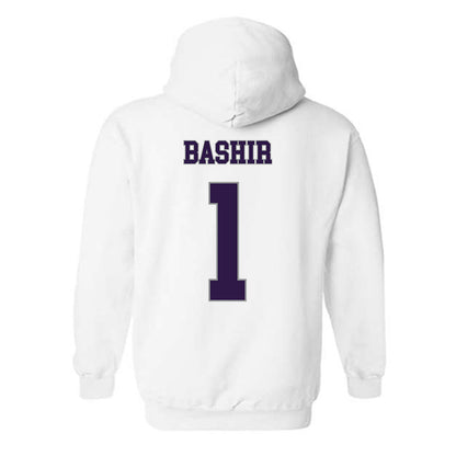 Kansas State - NCAA Men's Basketball : Abdi Bashir - Classic Shersey Hooded Sweatshirt-1