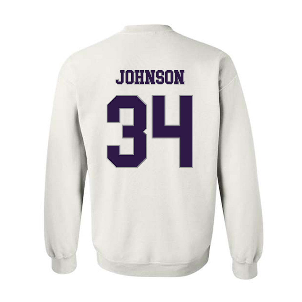 Kansas State - NCAA Men's Basketball : Nate Johnson - Classic Shersey Crewneck Sweatshirt-1