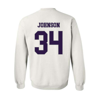 Kansas State - NCAA Men's Basketball : Nate Johnson - Classic Shersey Crewneck Sweatshirt-1