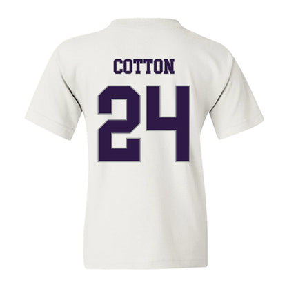 Kansas State - NCAA Women's Basketball : Jenessa Cotton - Classic Shersey Youth T-Shirt-1