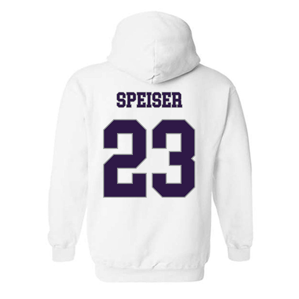 Kansas State - NCAA Women's Basketball : jordan speiser - Classic Shersey Hooded Sweatshirt-1