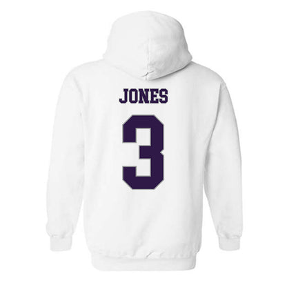 Kansas State - NCAA Men's Basketball : CJ Jones - Classic Shersey Hooded Sweatshirt