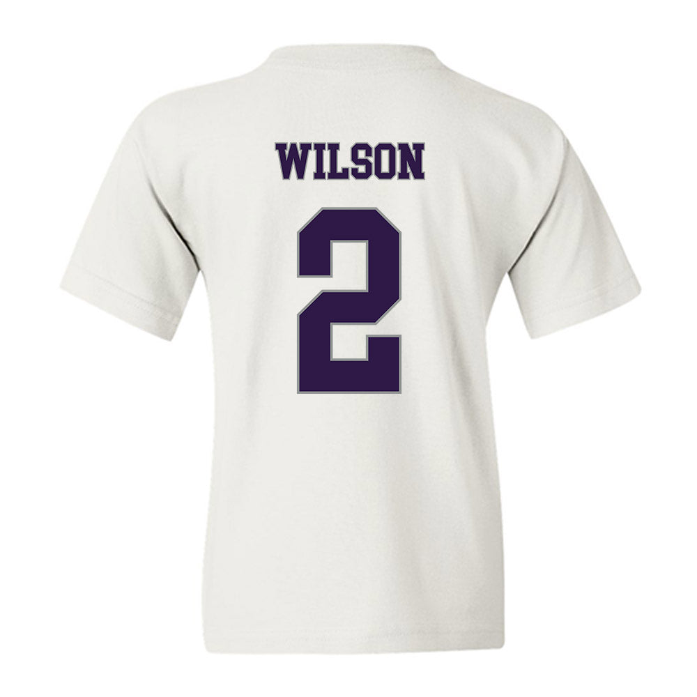 Kansas State - NCAA Men's Basketball : Exavier Wilson - Classic Shersey Youth T-Shirt-1