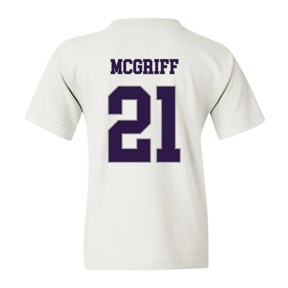 Kansas State - NCAA Men's Basketball : Khamari McGriff - Classic Shersey Youth T-Shirt-1