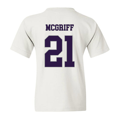 Kansas State - NCAA Men's Basketball : Khamari McGriff - Classic Shersey Youth T-Shirt-1