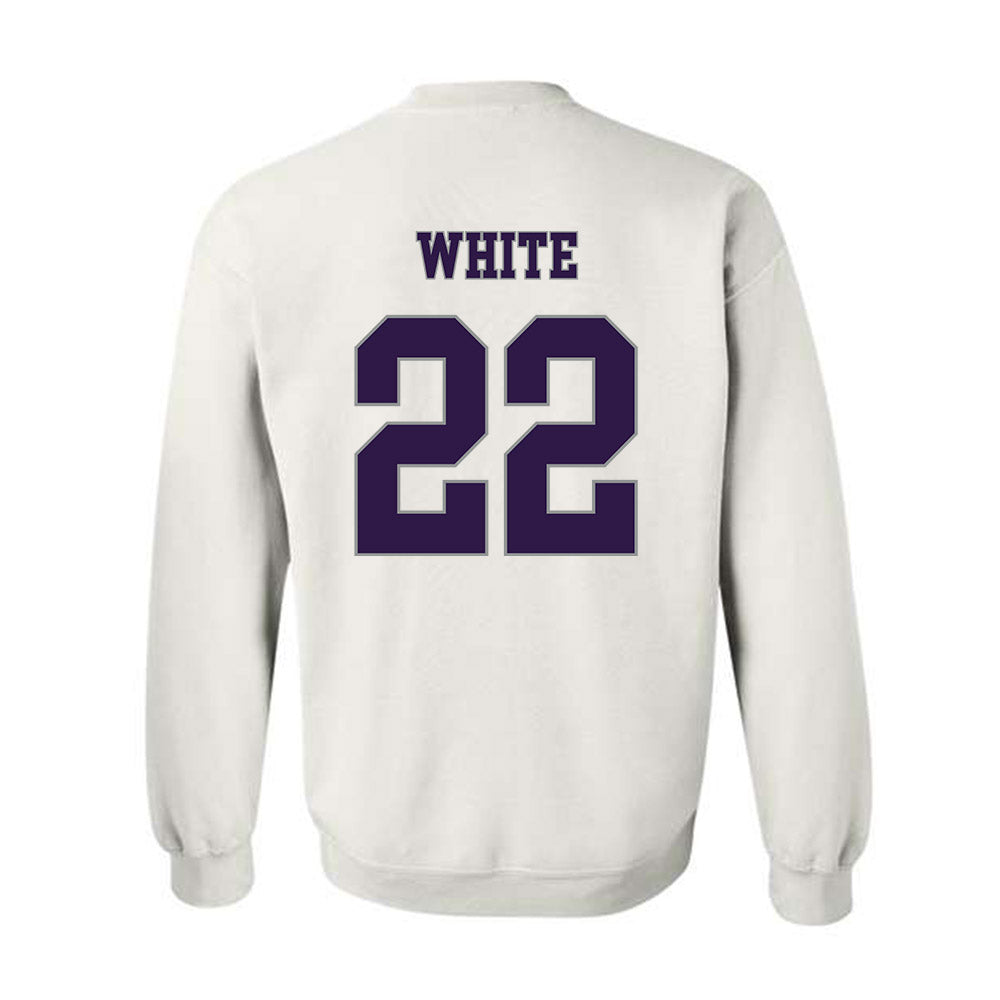 Kansas State - NCAA Women's Basketball : Ramiya White - Classic Shersey Crewneck Sweatshirt-1