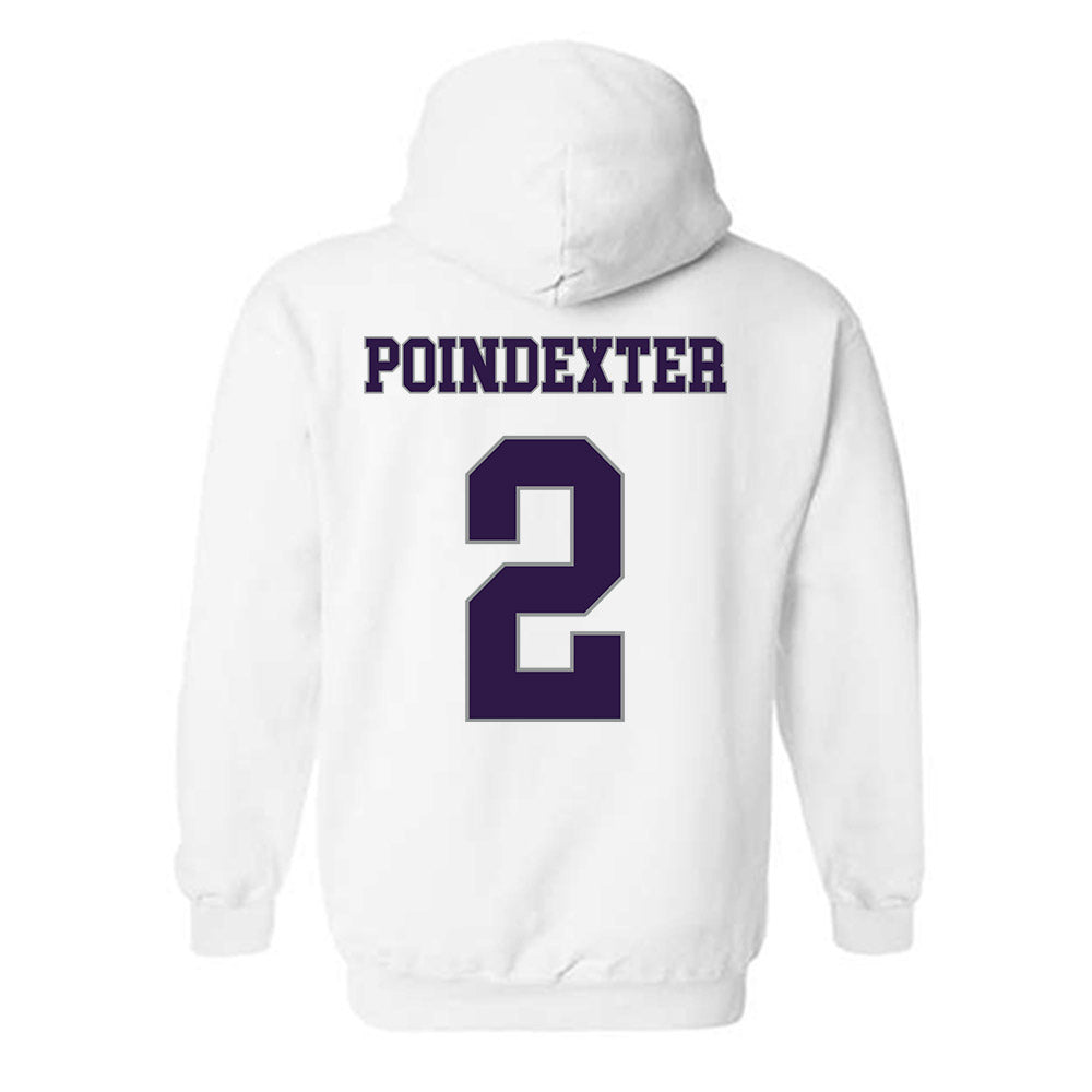 Kansas State - NCAA Women's Basketball : Temira Poindexter - Classic Shersey Hooded Sweatshirt-1