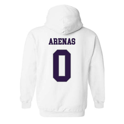 Kansas State - NCAA Women's Basketball : Izela Arenas - Classic Shersey Hooded Sweatshirt-1