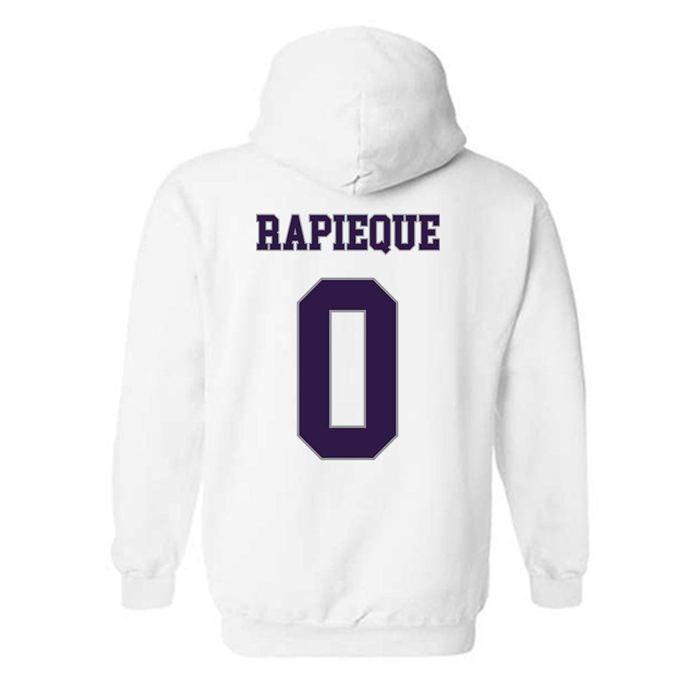 Kansas State - NCAA Men's Basketball : Elias Rapieque - Classic Shersey Hooded Sweatshirt-1