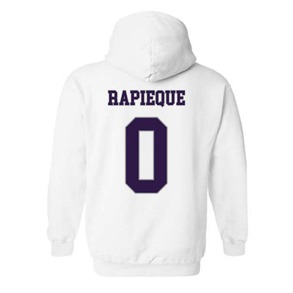 Kansas State - NCAA Men's Basketball : Elias Rapieque - Classic Shersey Hooded Sweatshirt-1