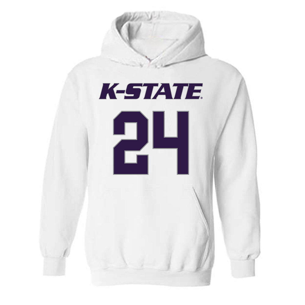 Kansas State - NCAA Women's Basketball : Jenessa Cotton - Classic Shersey Hooded Sweatshirt-0