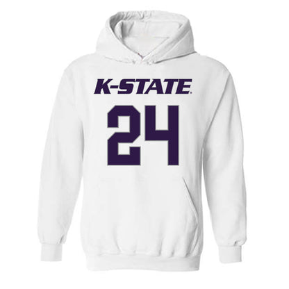 Kansas State - NCAA Women's Basketball : Jenessa Cotton - Classic Shersey Hooded Sweatshirt-0