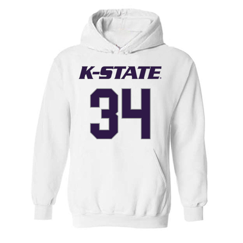 Kansas State - NCAA Women's Basketball : Tess Heal - Classic Shersey Hooded Sweatshirt-0