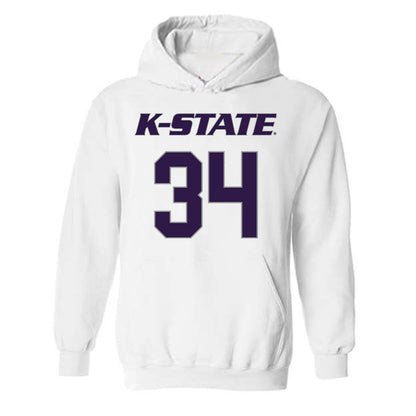 Kansas State - NCAA Women's Basketball : Tess Heal - Classic Shersey Hooded Sweatshirt-0
