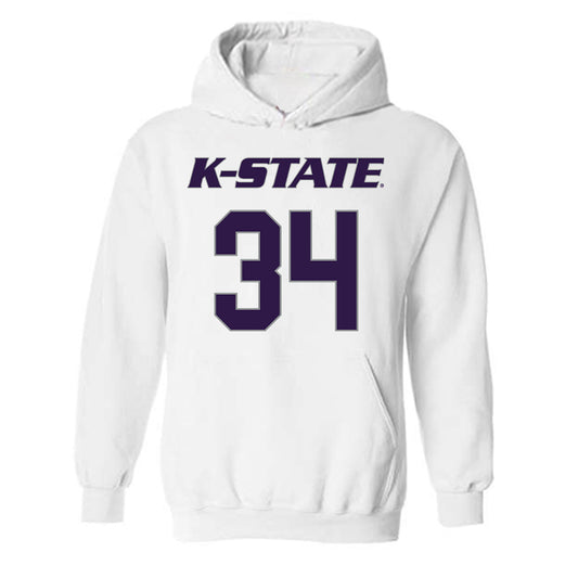 Kansas State - NCAA Women's Basketball : Tess Heal - Classic Shersey Hooded Sweatshirt-0