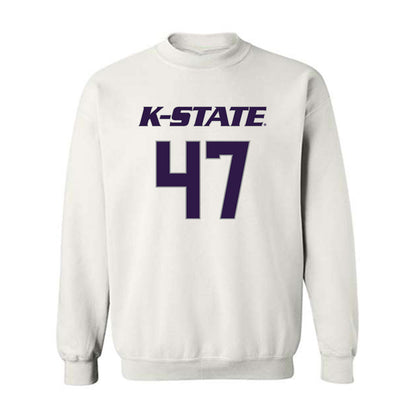 Kansas State - NCAA Men's Basketball : Andrej Kostic - Classic Shersey Crewneck Sweatshirt-0