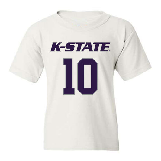 Kansas State - NCAA Men's Basketball : David Castillo - Classic Shersey Youth T-Shirt