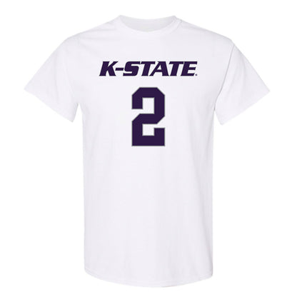 Kansas State - NCAA Men's Basketball : Exavier Wilson - Classic Shersey T-Shirt-0