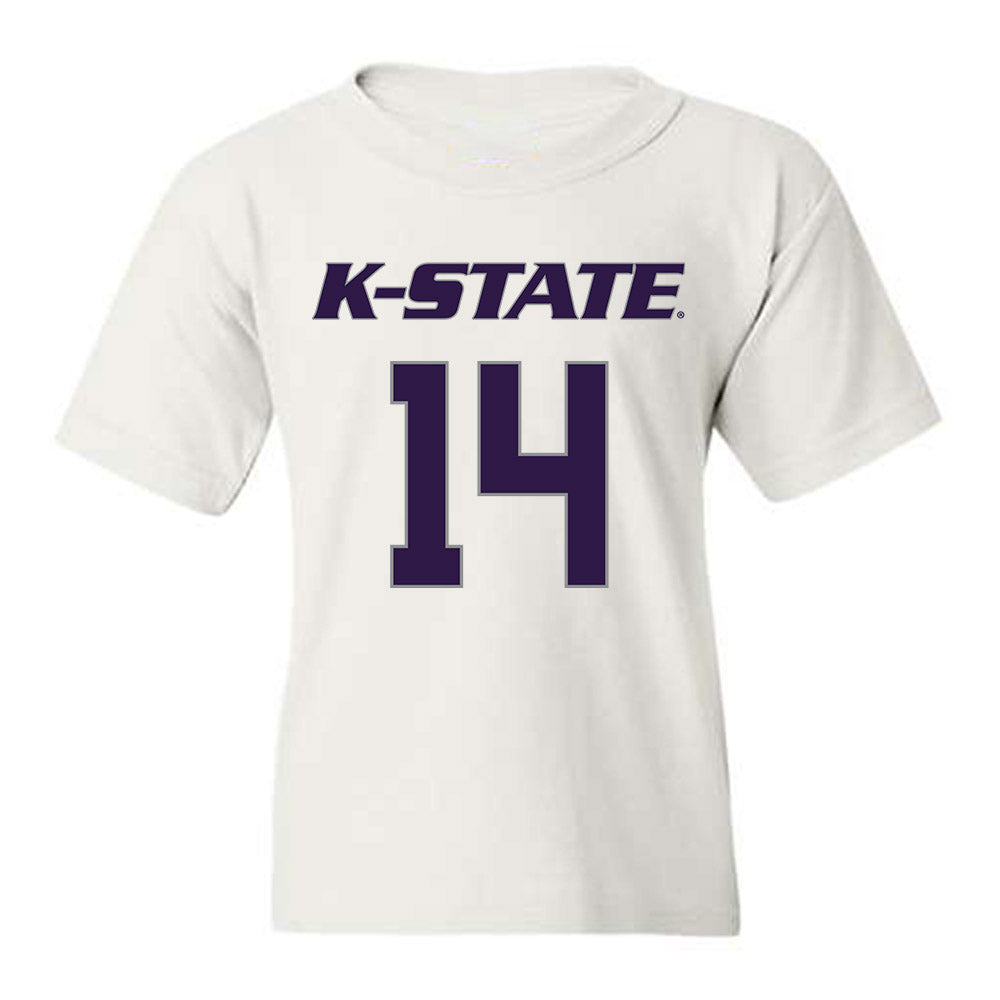 Kansas State - NCAA Men's Basketball : Mobi Ikegwuruka - Classic Shersey Youth T-Shirt-0