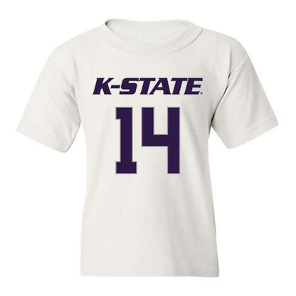 Kansas State - NCAA Men's Basketball : Mobi Ikegwuruka - Classic Shersey Youth T-Shirt-0