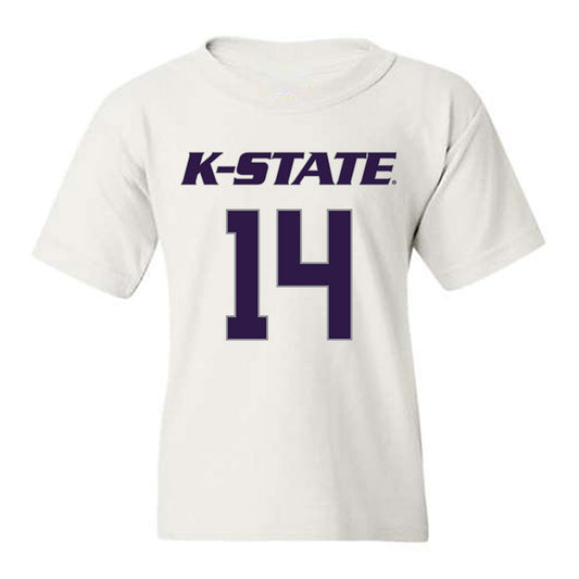 Kansas State - NCAA Men's Basketball : Mobi Ikegwuruka - Classic Shersey Youth T-Shirt-0