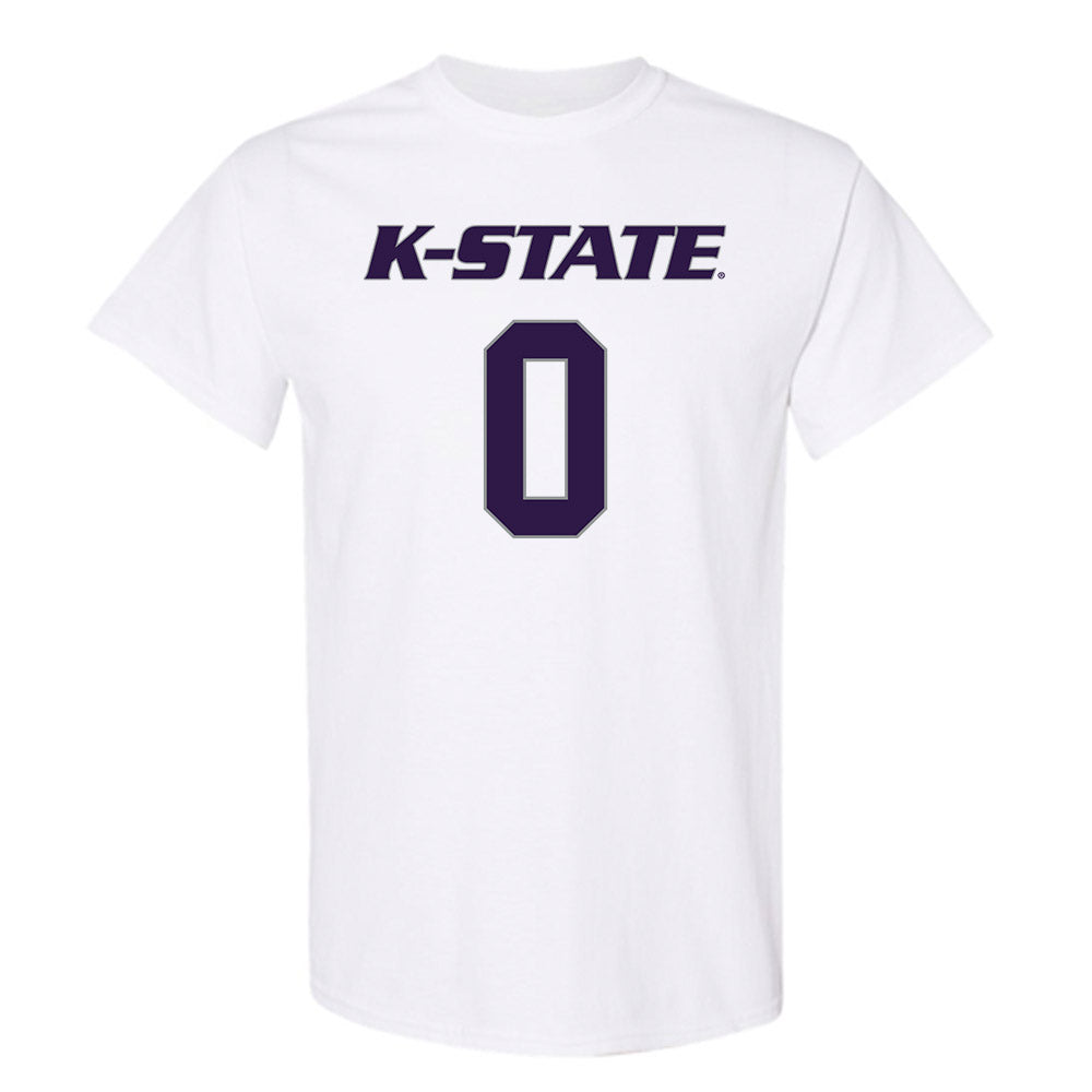Kansas State - NCAA Men's Basketball : Elias Rapieque - Classic Shersey T-Shirt-0