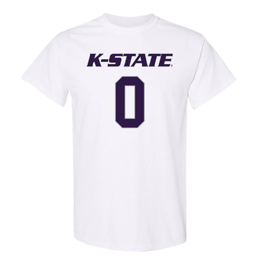 Kansas State - NCAA Men's Basketball : Elias Rapieque - Classic Shersey T-Shirt-0