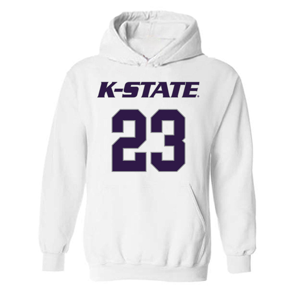 Kansas State - NCAA Women's Basketball : jordan speiser - Classic Shersey Hooded Sweatshirt-0