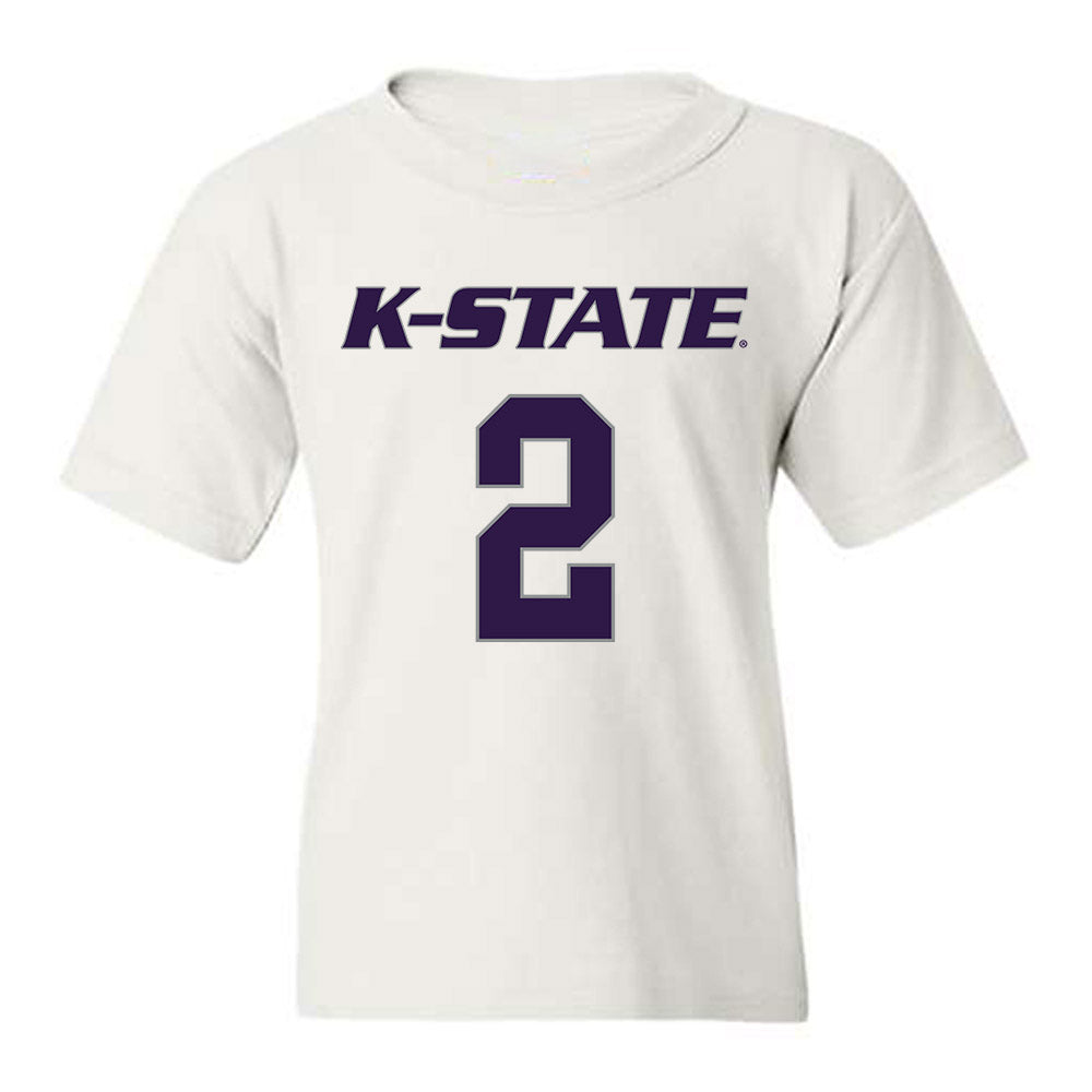 Kansas State - NCAA Men's Basketball : Exavier Wilson - Classic Shersey Youth T-Shirt-0