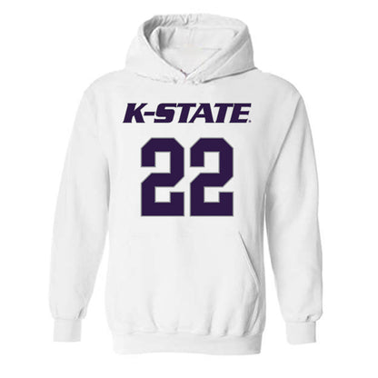 Kansas State - NCAA Women's Basketball : Ramiya White - Classic Shersey Hooded Sweatshirt-0