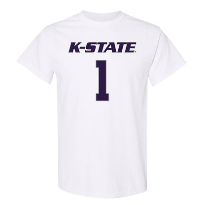 Kansas State - NCAA Men's Basketball : Abdi Bashir - Classic Shersey T-Shirt-0