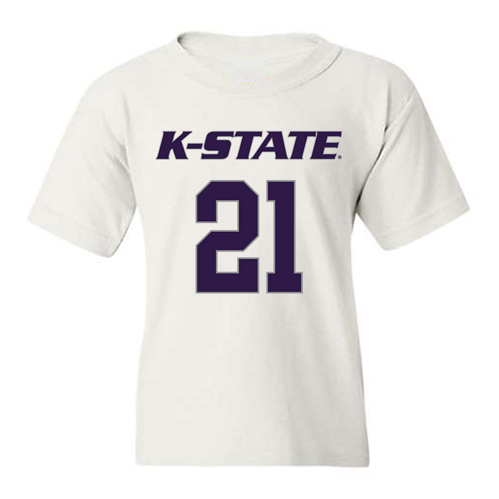 Kansas State - NCAA Men's Basketball : Khamari McGriff - Classic Shersey Youth T-Shirt-0