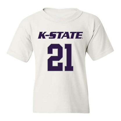 Kansas State - NCAA Men's Basketball : Khamari McGriff - Classic Shersey Youth T-Shirt-0