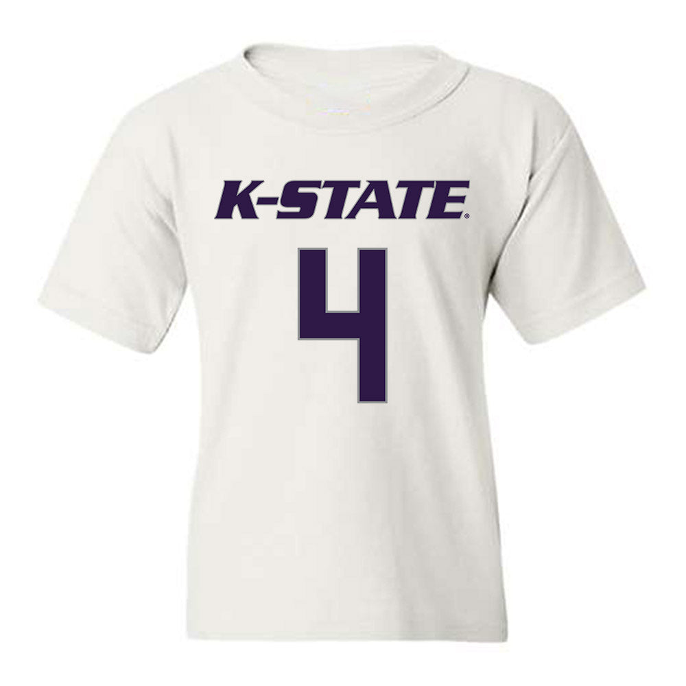 Kansas State - NCAA Men's Basketball : Pj Haggerty - Classic Shersey Youth T-Shirt-0