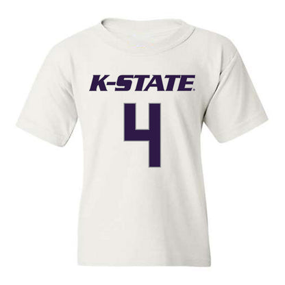 Kansas State - NCAA Men's Basketball : Pj Haggerty - Classic Shersey Youth T-Shirt-0