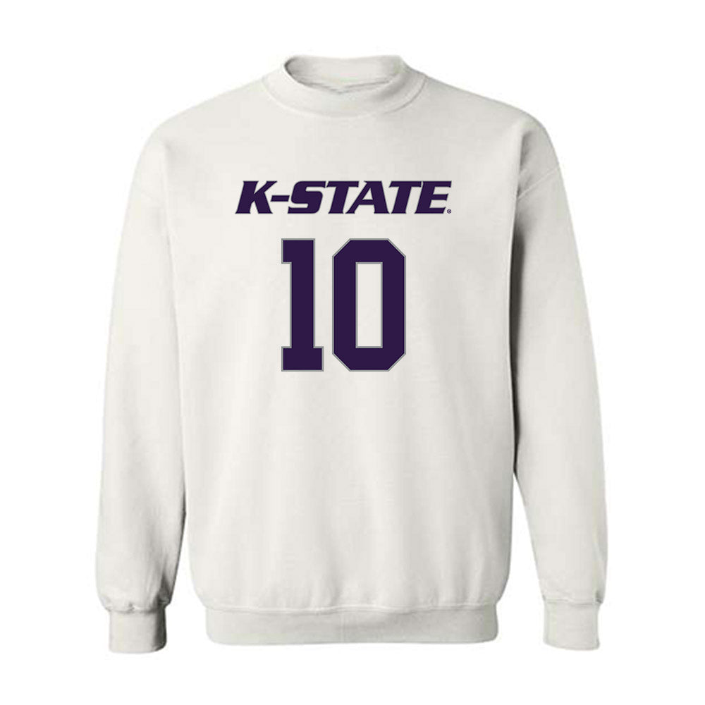 Kansas State - NCAA Men's Basketball : David Castillo - Classic Shersey Crewneck Sweatshirt