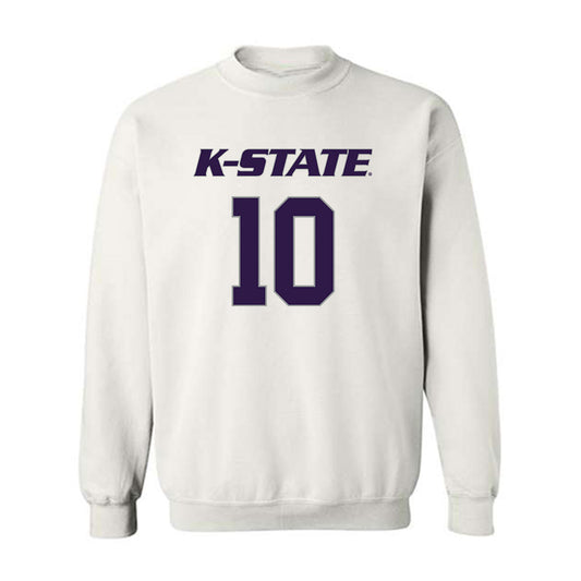 Kansas State - NCAA Men's Basketball : David Castillo - Classic Shersey Crewneck Sweatshirt