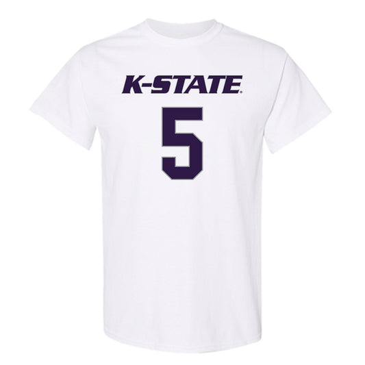 Kansas State - NCAA Men's Basketball : Spencer Bain - Classic Shersey T-Shirt