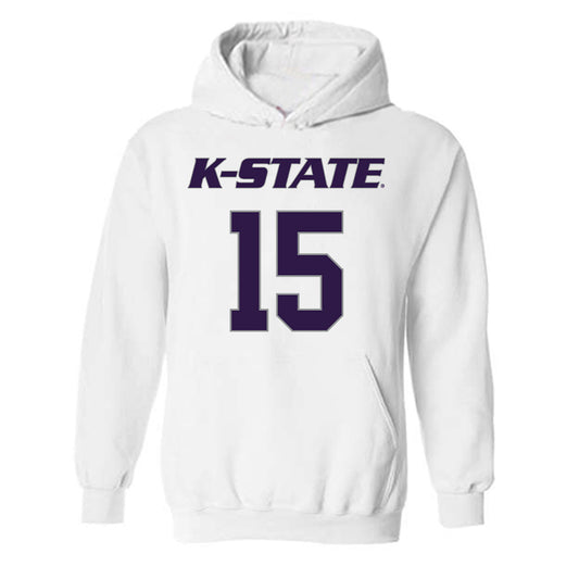 Kansas State - NCAA Men's Basketball : Taj Manning - Classic Shersey Hooded Sweatshirt