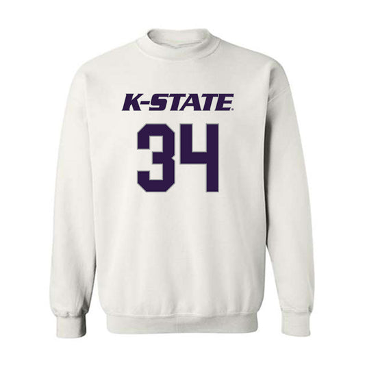 Kansas State - NCAA Women's Basketball : Tess Heal - Classic Shersey Crewneck Sweatshirt-0