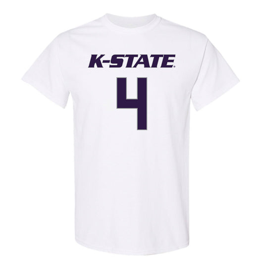 Kansas State - NCAA Women's Basketball : Nastja Claessens - Classic Shersey T-Shirt-0