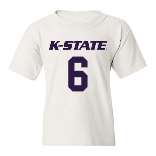 Kansas State - NCAA Men's Basketball : Marcus Johnson - Classic Shersey Youth T-Shirt-0