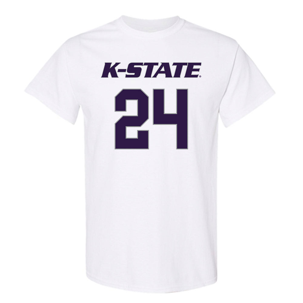Kansas State - NCAA Women's Basketball : Jenessa Cotton - Classic Shersey T-Shirt-0